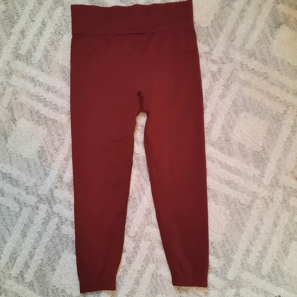 NWOT 💥 Knix Seamless Leggings, Colour: Dark Cherry, Size XL - Picture 3 of 11